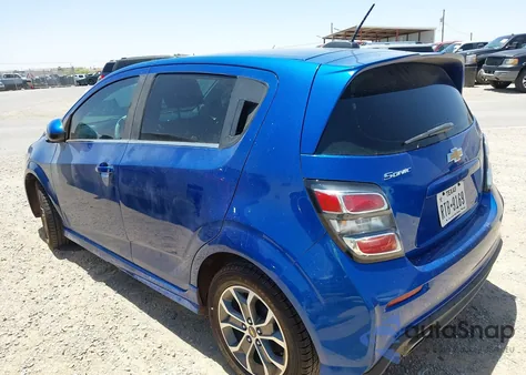 2017 Chevrolet Sonic Lt Auto from USA, damaged, VIN 1G1JD6SH4H4150060